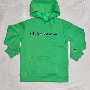 Champion Little Girls Power Blend Fleece Hoodie